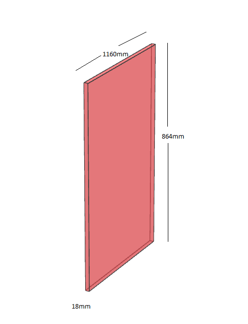Island 1160 Side Panel