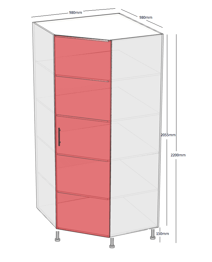 Pantry Corner Cabinet
