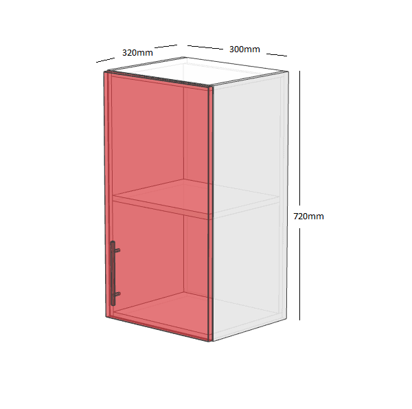 Wall Cabinets - 300mm